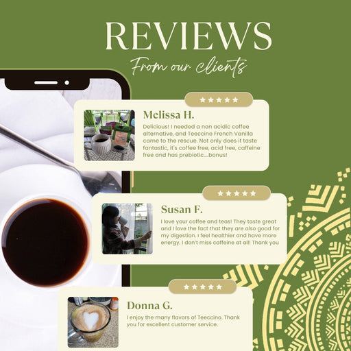 Teeccino French Vanilla Chicory Herbal Coffee Herbal Coffee