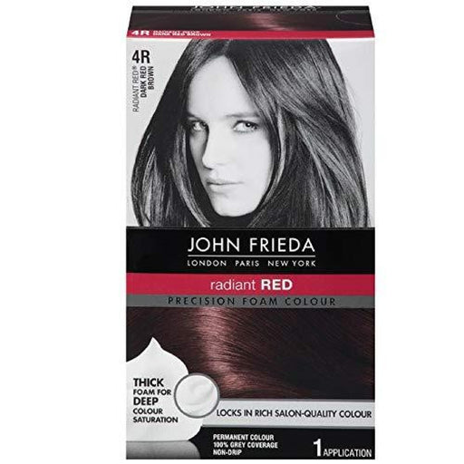 John Frieda John Frieda Precision Foam Color Dark Red Brown 4R Hair Color