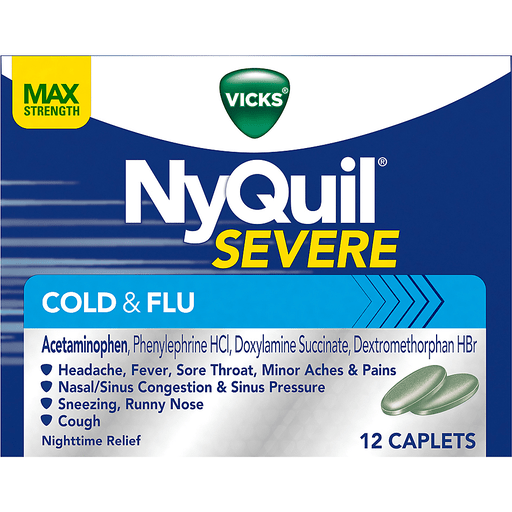 Nyquil Nyquil Vicks Severe Cold & Flu Caplets Personal Care