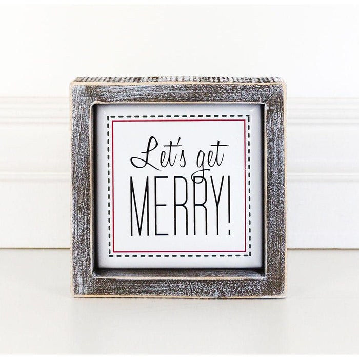 Get Merry 5" Sign