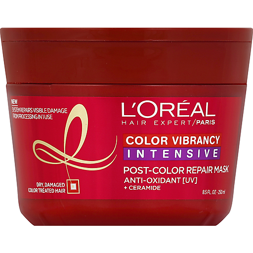 L'Oreal L'Oreal Paris Hair Expert Color Vibrancy Intensive Post-Color Repair Mask 8.50 Fl Oz Hair Care