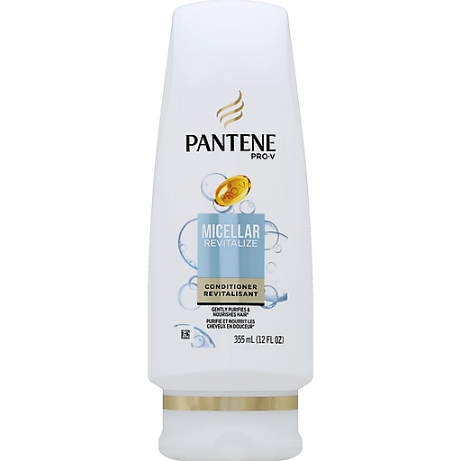 Pantene Pantene PRO-V Micellar Revitalize Conditioner - 12oz Conditioners Light Gray