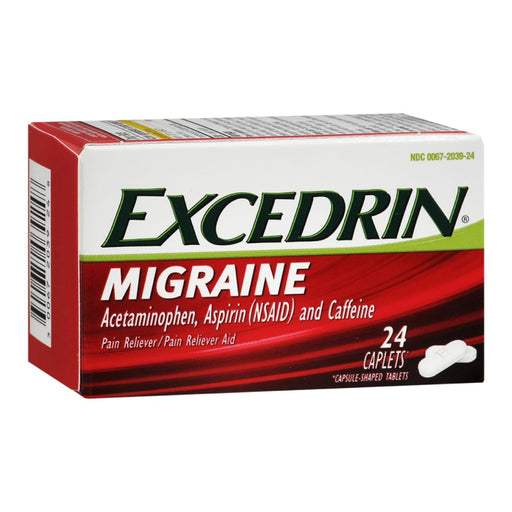 Excedrin Excedrin Migraine Pain Relief Caplets Health & Beauty