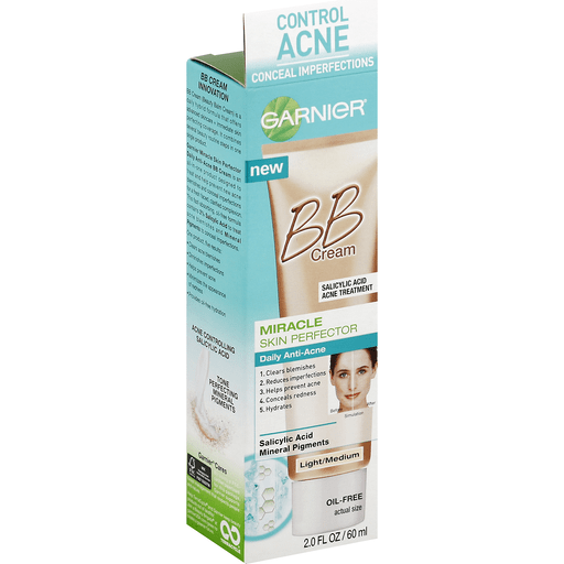 Garnier Garnier BB Cream Skin Perfector, Miracle, Light/Medium Makeup White Smoke