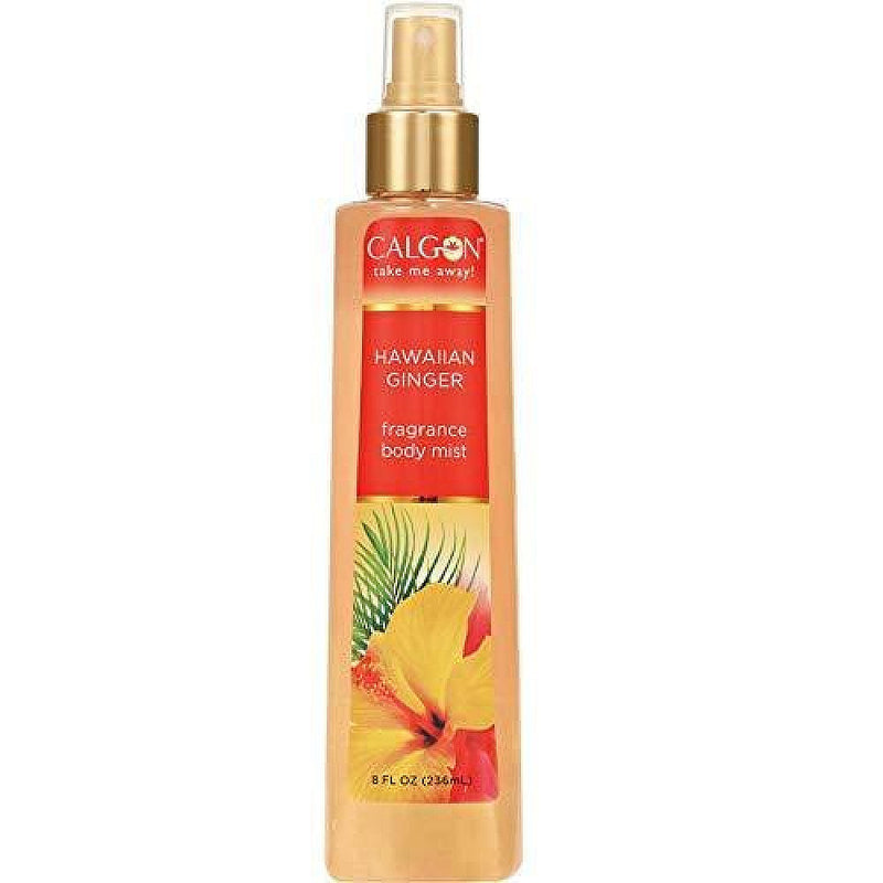 Calgon Calgon Hawaiian Ginger Fragrance Body Mist – Refreshing Body Spray, 8 oz Body Mist