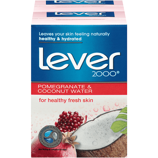 Lever 2000 Lever 2000 Pomegranate & Coconut Water Bar Soap 8 Oz. Wrapper Bar Soap