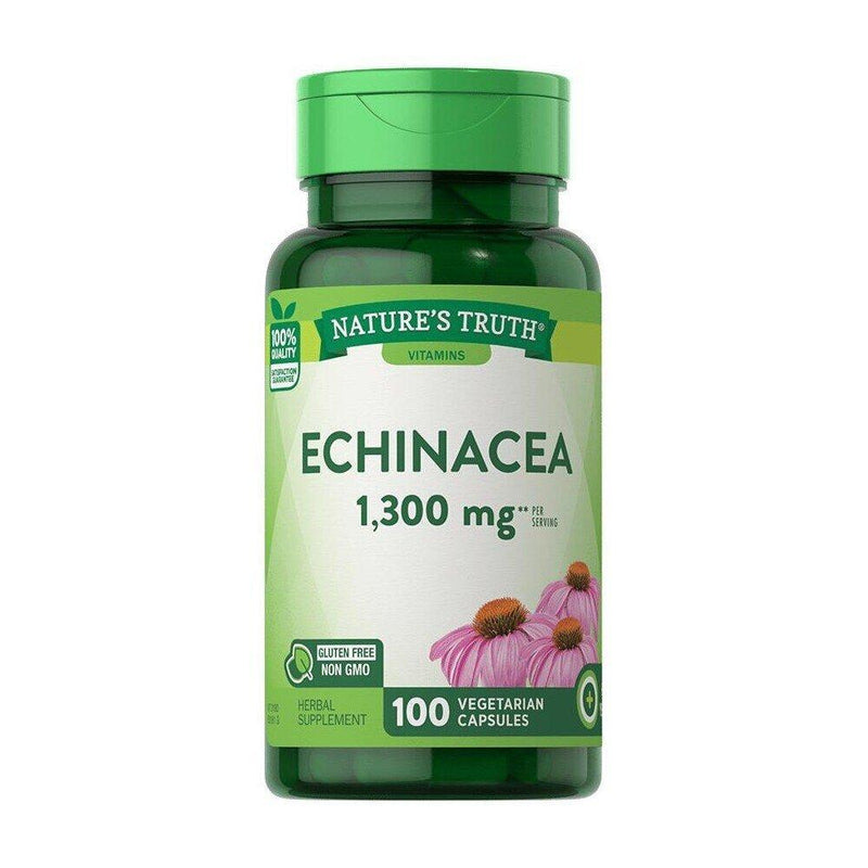 Nature's Truth Nature's Truth Echinacea, 1300 Mg, Vegetarian Capsules Vitamins & Supplements