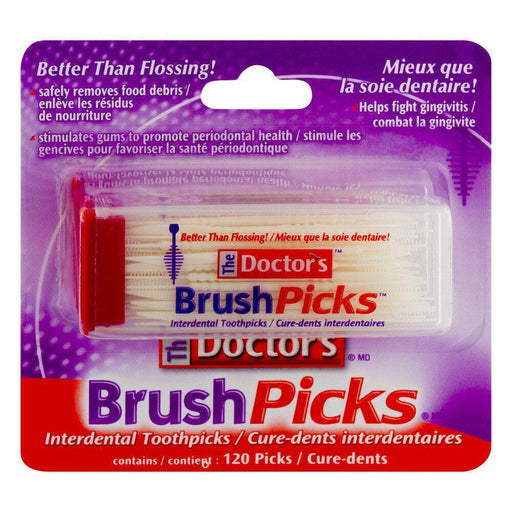 The Doctor's The Doctor's Brush Picks Interdental Toothpicks Toothpicks