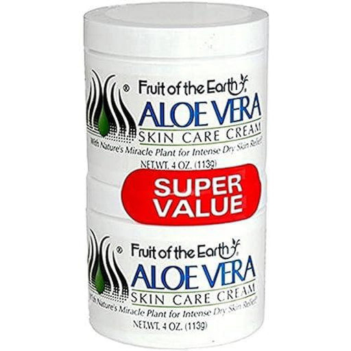 Fruit of the Earth Fruit of the Earth Aloe Vera Cream 8 Oz Skin Care White Smoke