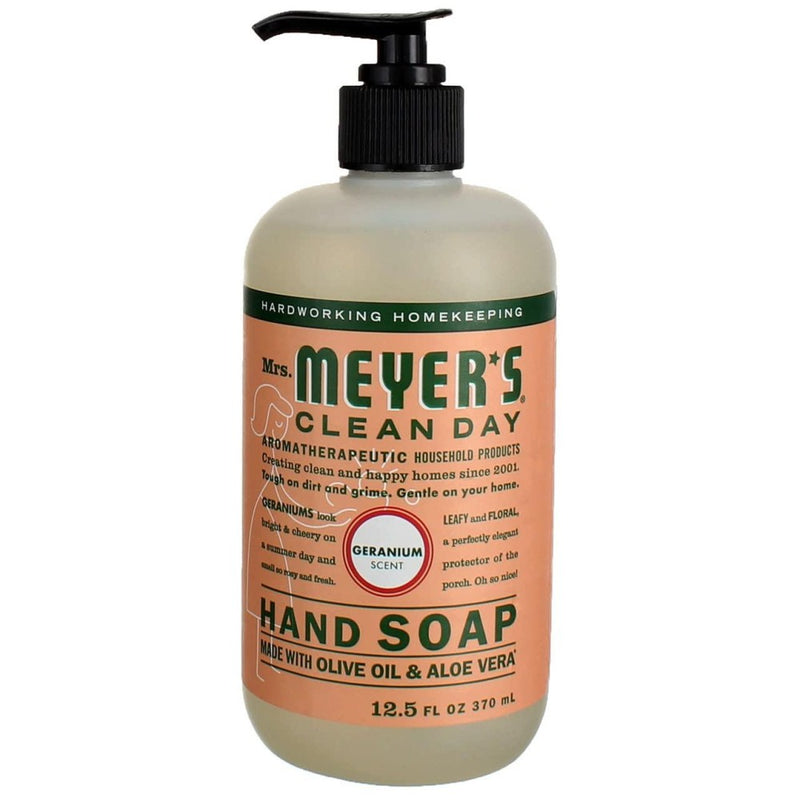 Meyers Meyers Mrs Clean Day 13104 Geranium Scent Liquid Hand Soap Liquid Hand Soap