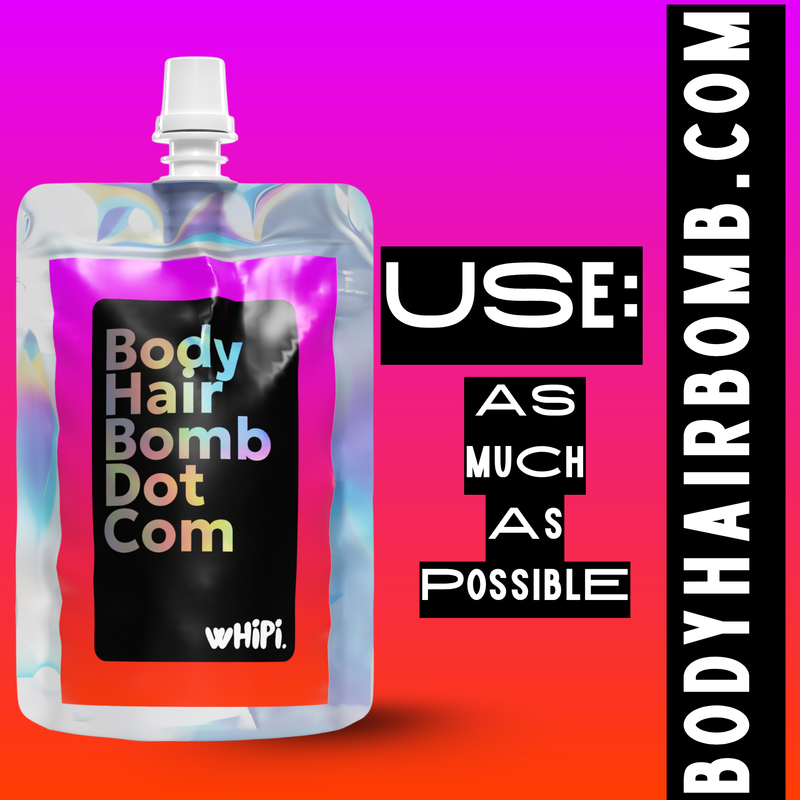 Whipi Co Body Hair Bomb Dot Com- Everything Cream