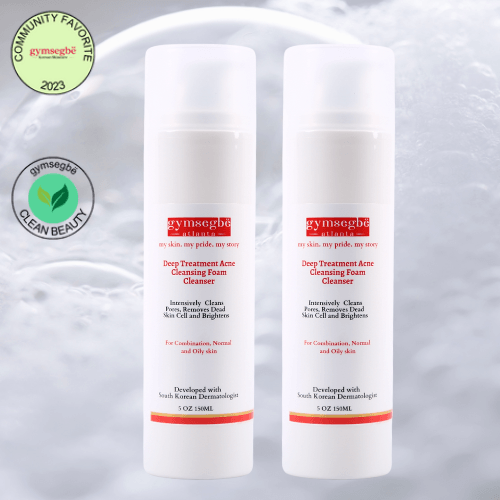 gymsegbë Deep Treatment Acne Cleansing Foam Cleanser Acne Treatments & Kits