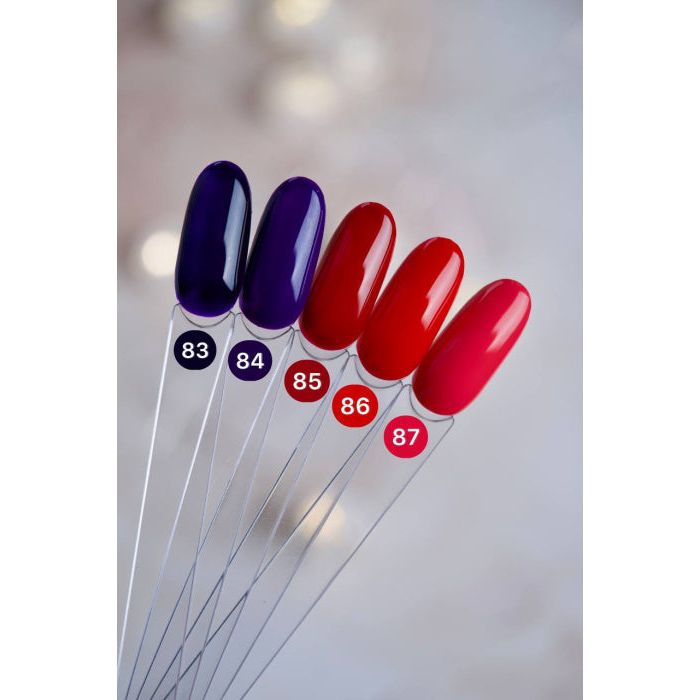 nbmsupply Dark gel polish (new collection) 84, 10 ml color84