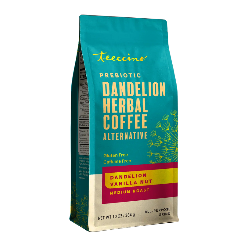 Teeccino Dandelion Vanilla Nut Herbal Coffee Herbal Coffee
