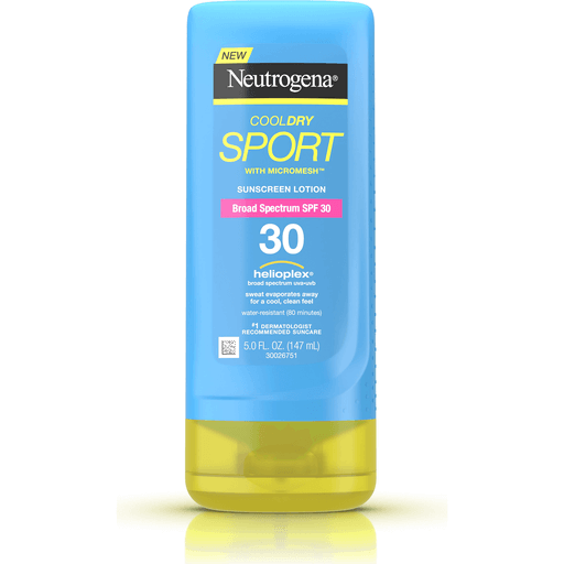 Neutrogena Neutrogena CoolDry Sport Sunscreen Lotion SPF 30 5 Oz Sunscreen