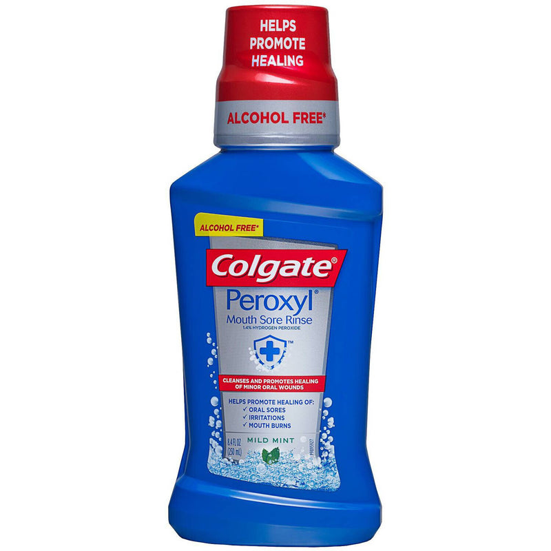 Colgate Colgate Peroxyl Mild Mint Mouth Sore Rinse 8 Fl Oz Mouthwash