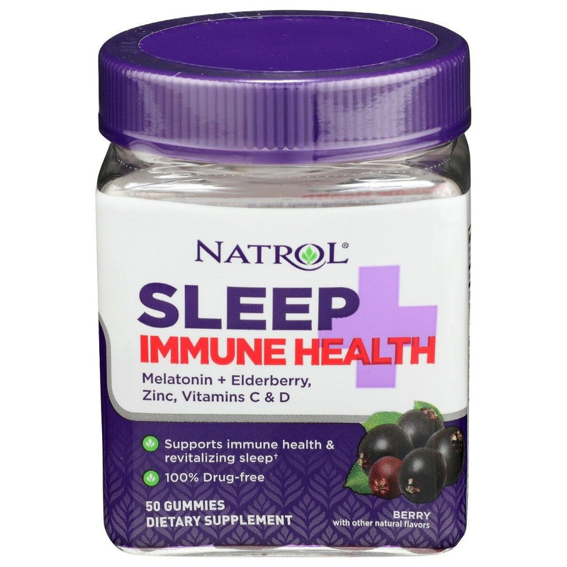 Natrol Natrol Sleep + Immune Health Gummies, Berry Health & Beauty