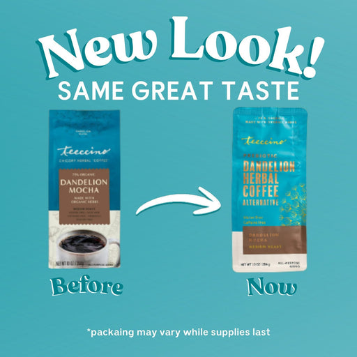 Teeccino Dandelion Mocha Herbal Coffee Herbal Coffee