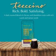 Teeccino Dandelion Dark Roast Herbal Coffee Herbal Coffee