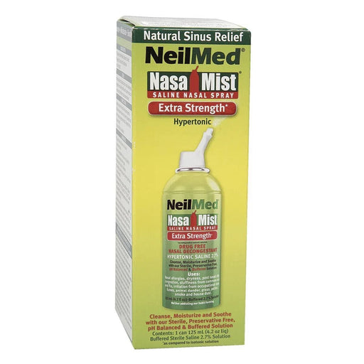 NeilMed NeilMed® NasaMist® Extra Strength Hypertonic Saline Spray (4.5 oz) Health & Beauty