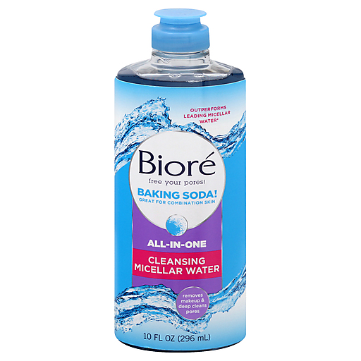 Biore Biore Baking Soda! All-In-One Cleansing Micellar Water 10 Oz Carbonated Water