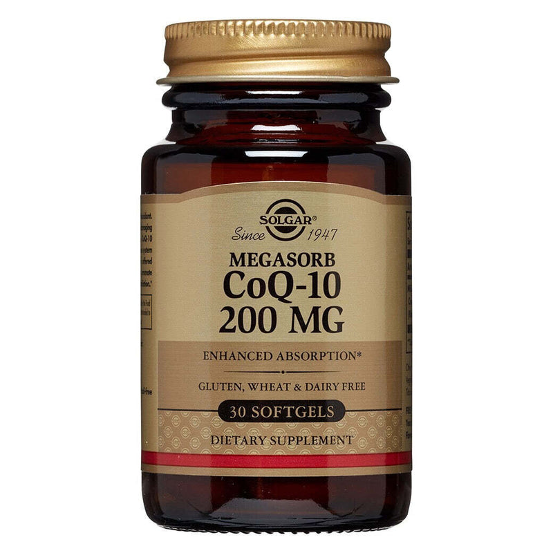 Solgar Solgar Megasorb CoQ-10, 200 Mg, 30 SoftGels Vitamins & Supplements