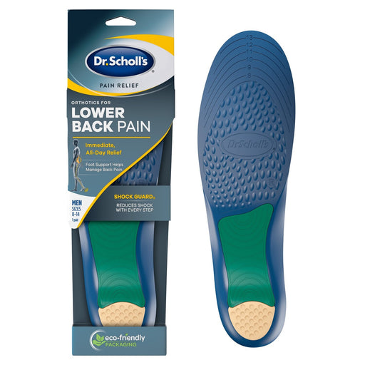 Dr. Scholl's Dr. Scholl's Pain Relief Orthotics For Lower Back-Men 8-14 Shoes