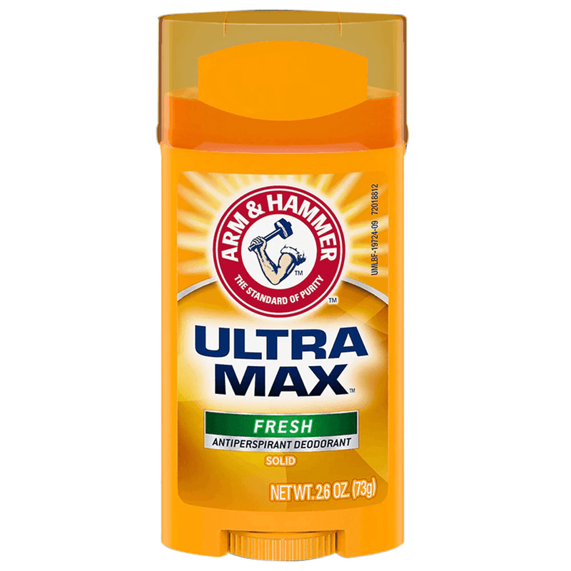 Arm & Hammer Arm & Hammer UltraMax Antiperspirant Deodorant - Fresh Scent, 2.6 oz (73g) Stick Deodorant & Anti-Perspirant