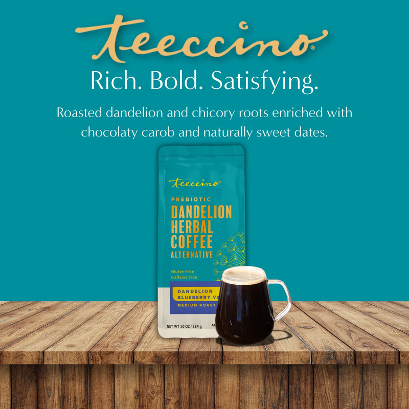 Teeccino Blueberry Vanilla Chicory Herbal Coffee Herbal Coffee