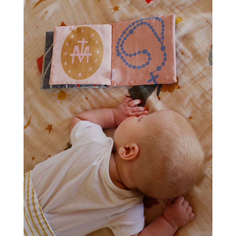 Be A Heart Baby's First Devotional Crinkle Book Baby Activity Toys