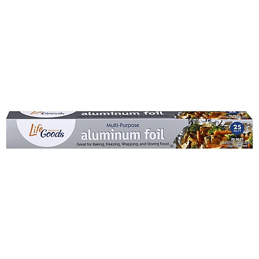 Life Goods Life Goods Multi-Purpose Aluminum Foil Foil Dark Gray