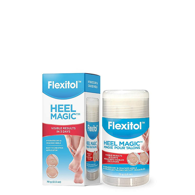 Flexitol Flexitol Heel Magic For Dry Skin Or Rough Heels With Shea Butter & Vitamin E, 2.5 Ounce Foot Care