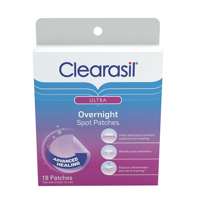 Clearasil Clearasil Ultra Overnight Spot Patches  18 Ct Health & Beauty