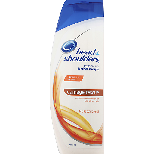 Head & Shoulders Head & Shoulders Damage Rescue Dandruff Shampoo 13.5 Fl. Oz. Bottle Shampoo Lavender