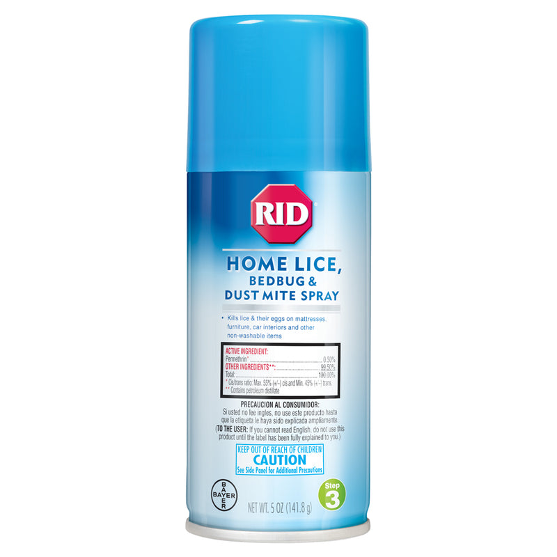 RID RID Home Lice, Bedbug & Dust Mite Spray, Step 3 5 Oz Shampoo