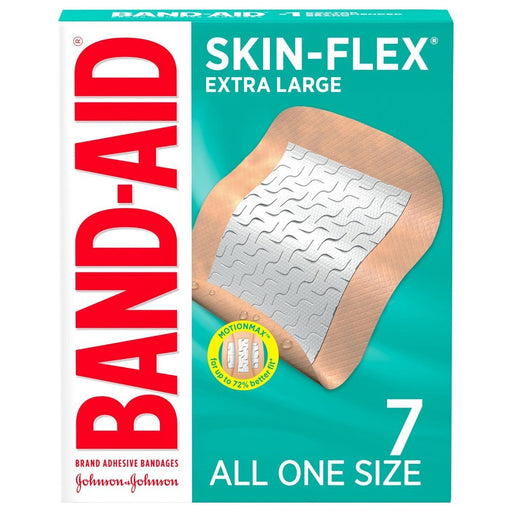 Band-Aid Band-Aid Skin Flex Adhesive Bandages Extra Large 7Ea First Aid