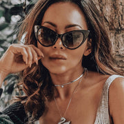 zeroUV Celebrity Hot Tip Pointed Cat Eye Sunglasses 8371 Sunglasses