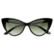 zeroUV Womens Fashion Hot Tip Pointed Vintage Cat Eye Sunglasses 8371 Sunglasses