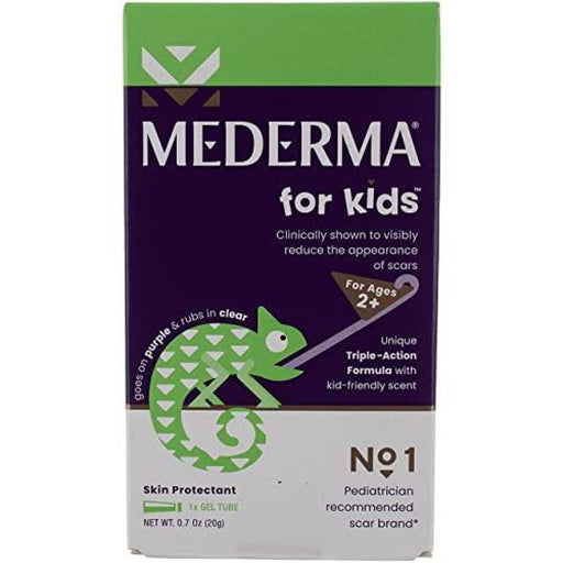 Mederma Mederma Scar Gel For Kids, Reduces The Appearance Of Scars, 1 Pediatrician Recommended, Goes On Purple, Rubs In Clear, Kid Friendly, Grape Scent, 0.70 Oz First Aid