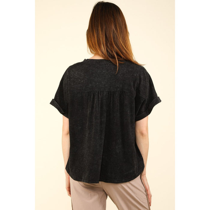 Nochted Short Sleeve Washed T-Shirt