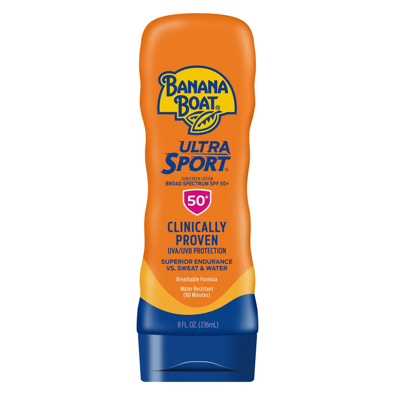 Banana Boat Banana Boat Sport Ultra Sunscreen Lotion – SPF 50 (8 oz) Sunscreen Chocolate