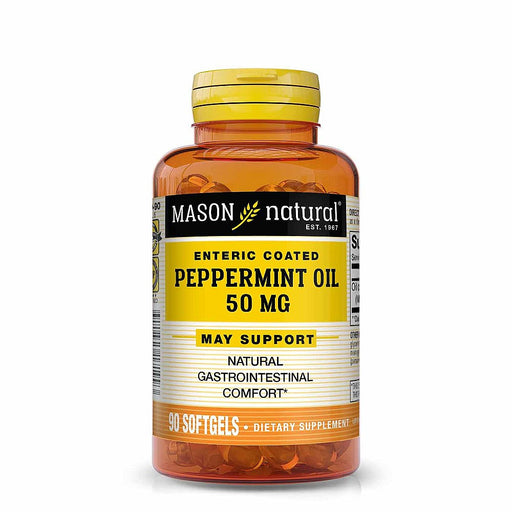 Mason Natural Mason Natural Peppermint Oil 50 Mg Enteric Coated Softgels - 90ct Vitamins & Supplements