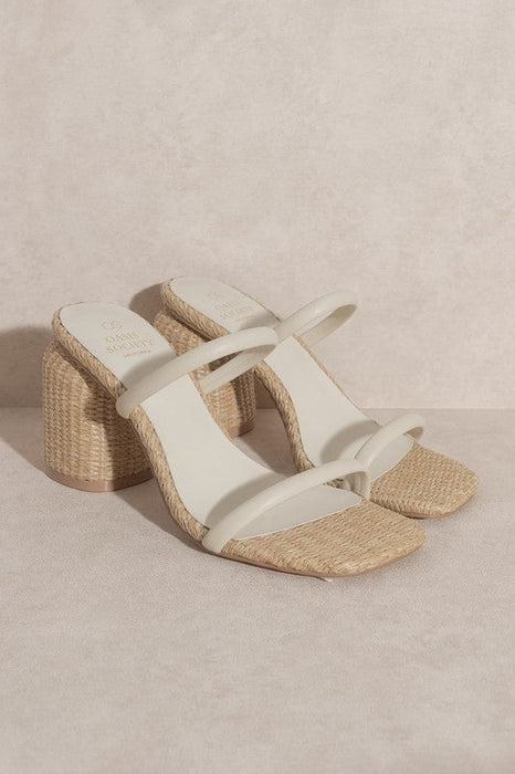 D-Margaret-Raffia, High Heel, Mules