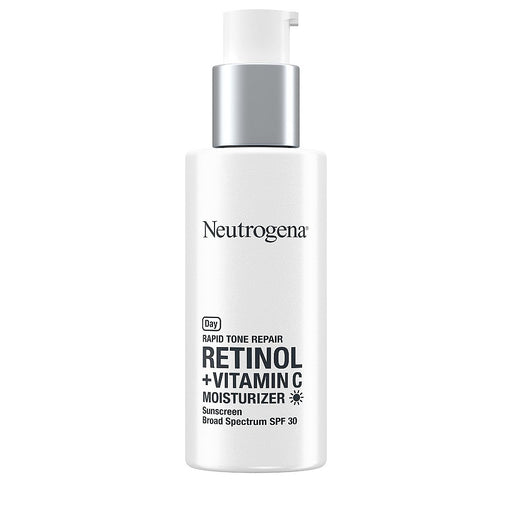 Neutrogena Neutrogena Rapid Tone Repair Moisturizer With Retinol Broad Spectrum SPF 30 Sunscreen - Travel Size 1 Fl Oz Skin Care White Smoke
