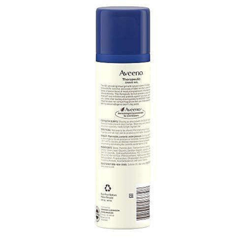 Aveeno Aveeno Therapeutic Shave Gel With Oat, For Sensitive Skin, 7 Oz Shaving & Grooming