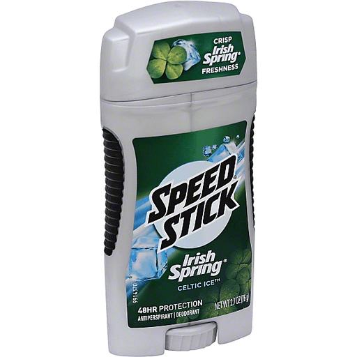 Speed Stick Speed Stick Irish Spring Antiperspirant Deodorant Celtic Ice Deodorant Dark Gray