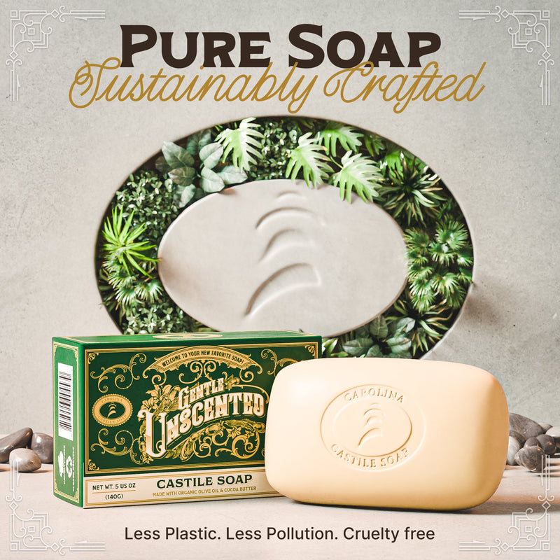 Carolina Castile Soap Castile Bar Soap - Gentle Unscented