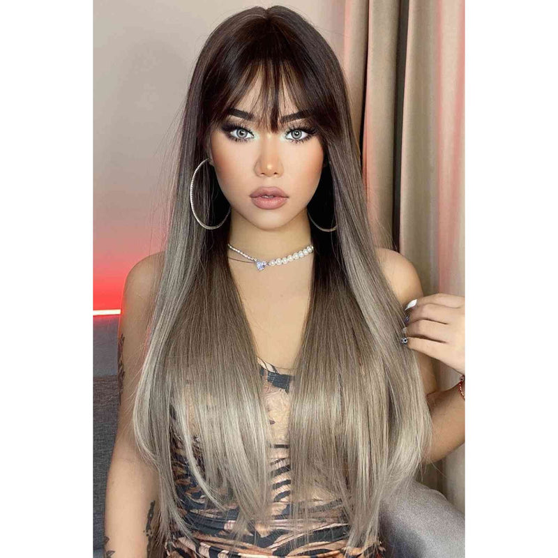 Mill's Beauty Supply Synthetic Long Straight Synthetic Wig, 26''