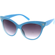 zeroUV High Pointed Tip Inset Frame Oversize Cat Eye Sunglasses 8462 Sunglasses