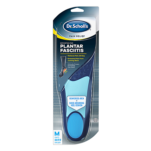 Dr Scholls Dr Scholls Pain Relief For Plantar Fasciitis Men 1 Pair Insoles & Inserts